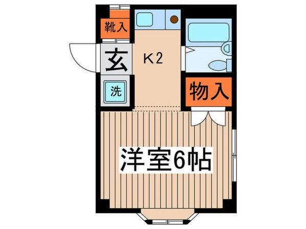 サレムヤジマの物件間取画像